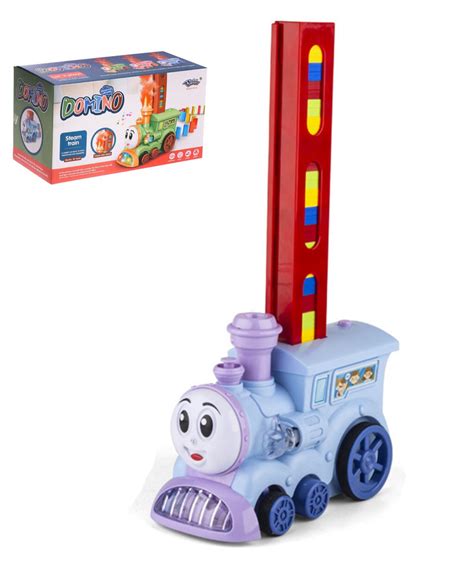 Развивающая игрушка для детей в виде паровозика "Domino" (свет, звук и ...
