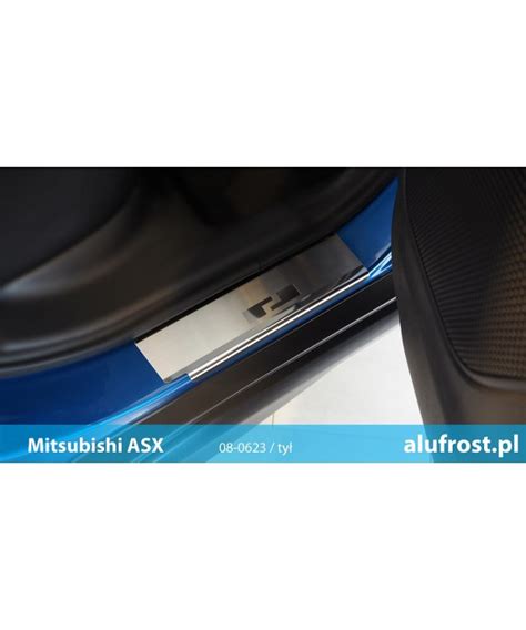 Nakładki progowe MITSUBISHI ASX 316 Alufrost