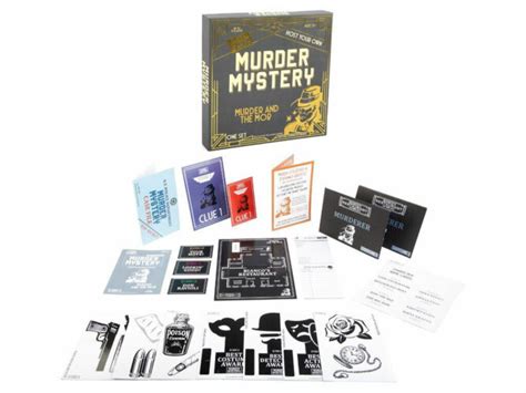 Host Your Own Whodunnit Murder Mystery Party Board Game