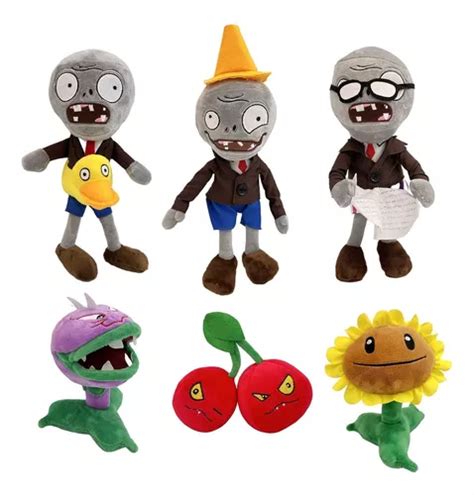 Piezas De Juguetes De Peluche Plants Vs Zombie Juegos De Meses Sin