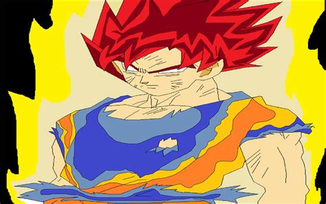 Goku (false super saiyan) by Communistserbia on DeviantArt