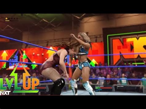 Wwe K Nxt Level Up Isla Dawn Vs Fallon Henley Youtube