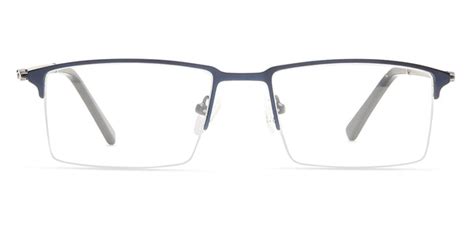 Specsmakers Happster Unisex Eyeglasses Halfframe Rectangle Large 53 M Specsmakers Opticians