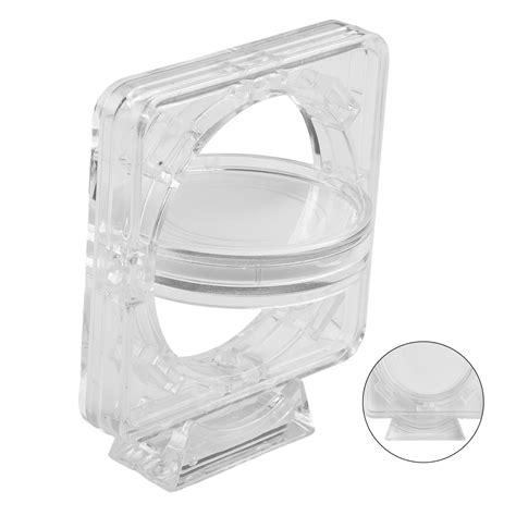 4cm Acrylic Coin Display Case Transparent Box Commemorative Medal Protection Box - Walmart.com