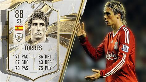 88 Mid Icon Torres Player Review Fifa 23 Youtube