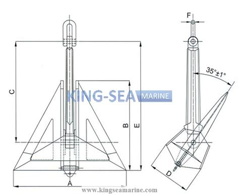 Flipper Delta Anchor Triangle Anchor Welded Anchor Chongqing King