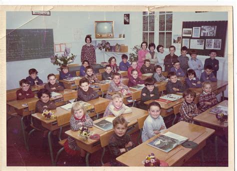 Photo De Classe De 1967 Ecole Primaire Copains Davant