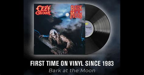 Ozzy Osbourne's 'Bark at the Moon' On Vinyl - Ozzy Osbourne Official Site