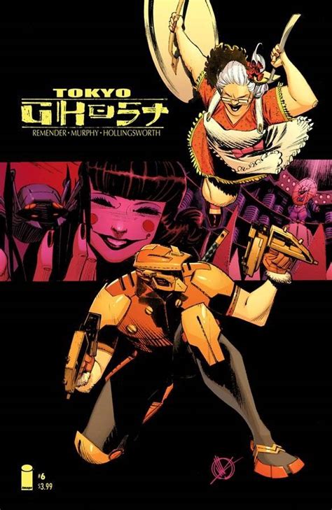 Tokyo Ghost 6 Variant Cover Art By Matteo Scalera Comic Book Shop