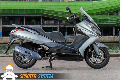 Essai Kymco Downtown