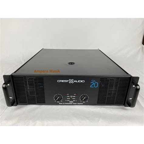 Jual Power Amplifier Crest Audio Ca Ca C Ca Crest Audio