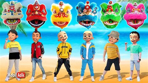 Upin Ipin Dan Teman Teman Bermain Barongsai Warna Warni Terbaik YouTube