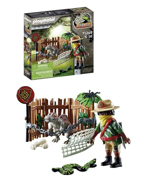 Playmobil B B Spinosaure Et Combattant Dino Rise Avec Un