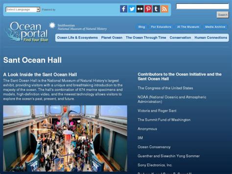 Resources Smithsonian Ocean Science Smithsonian Learning Lab