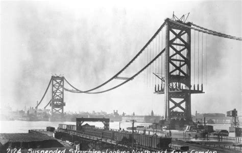 Gallery History Of Ben Franklin Bridge Began With Its Construction 95