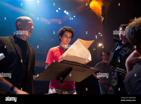 J.K. SIMMONS, DAMIEN CHAZELLE, WHIPLASH, 2014 Stock Photo - Alamy