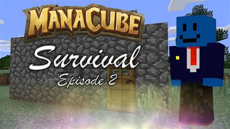 Manacube Survival Episode 2 Farming And Improvements Youtube