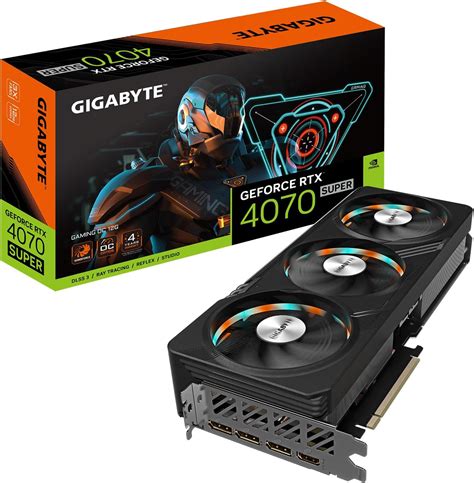 GIGABYTE GeForce RTX 4070 Super Gaming OC 12G Grafikkarte 3X WINDFORCE