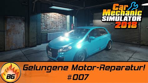 Auto Werkstatt Simulator Gelungene Motor Reparatur Let S