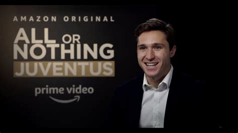 Intervista Ai Protagonisti All Or Nothing Juventus Amazon Prime