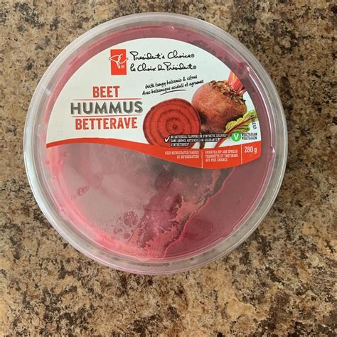 President S Choice Beet Hummus Review Abillion