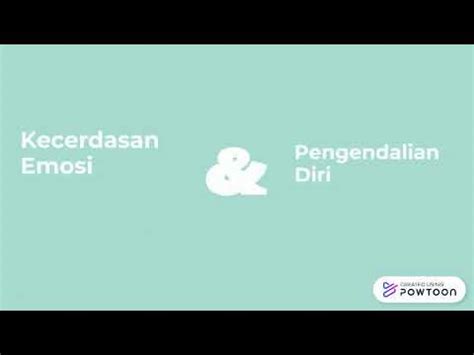 Kecerdasan Emosi Dan Pengendalian Diri Youtube