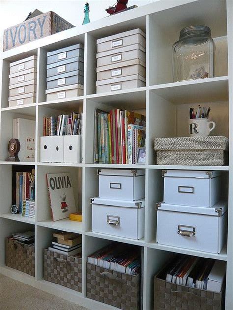 Organized Bookcase Organization Home Office Organization Craft