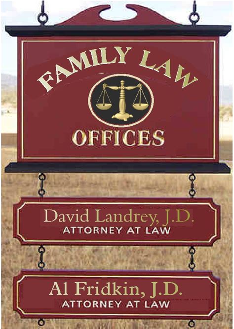 Attorney Law Office And Courtroom Carved Wood Signs