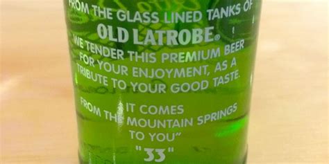 11 Theories About The Mysterious 33 On Rolling Rock Bottles 11 Points