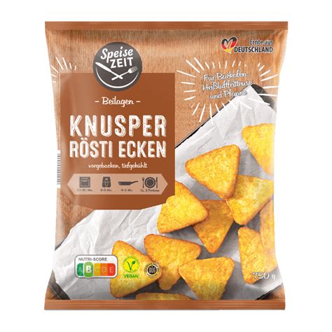 Speisezeit Knusper Kroketten R Sti Ecken G Nstig Bei Aldi Nord