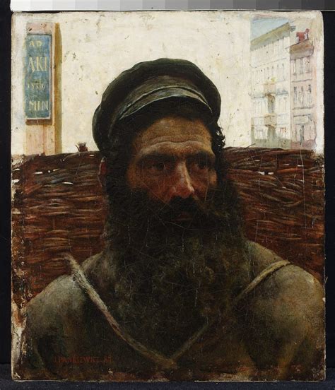 Jew with a basket by Józef Pankiewicz USEUM