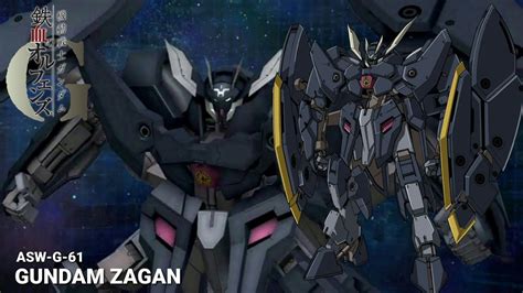 Asw G 61 Gundam Zagan Iron Blooded Orphans G Youtube