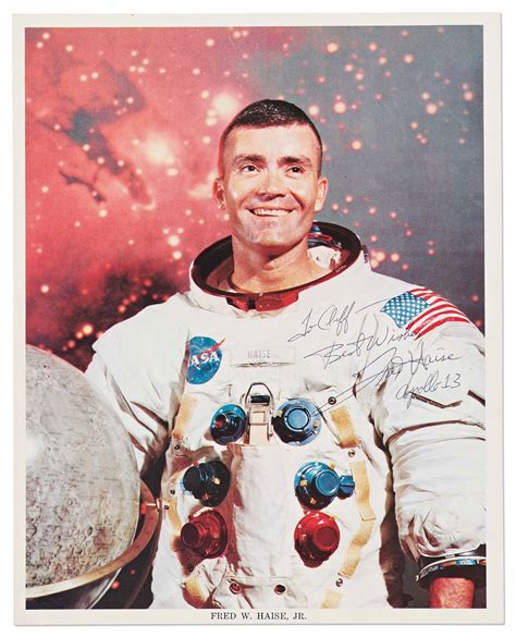 Lot Detail Large Lot Of NASA Signed Photographs Memorabilia