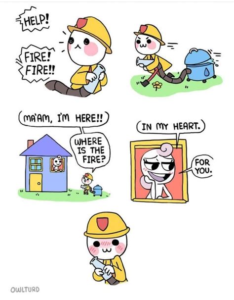 You’re a cute firefighter : r/wholesomememes