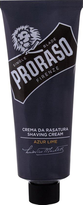 Proraso Proraso Azur Lime Shaving Cream In A Tube Ml Bol