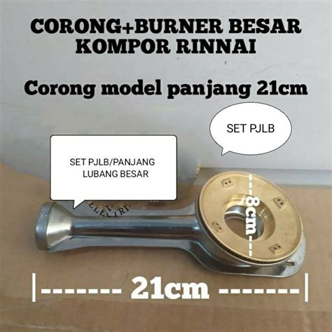 Jual Tungku Burner Cerobong 8 Cm Rb Kuningan Besar Kompor Gas