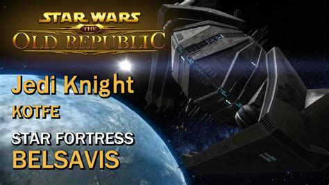 Swtor Kotfe Star Fortress Belsavis Jedi Knight Youtube