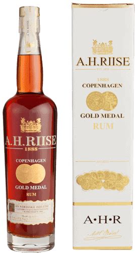 A H Riise 1888 Copenhagen Gold Medal Gilavin