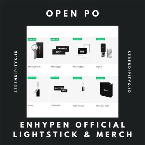 Jual Po Enhypen Official Lightstick And Merchandise Logo Weverse Shop