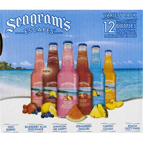 Seagram S Escapes Variety Pack 11 2 Fl Oz Instacart