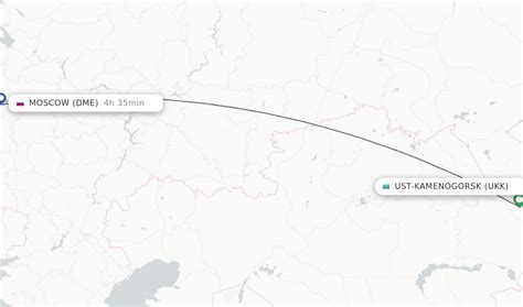 Direct Non Stop Flights From Ust Kamenogorsk To Moscow Schedules