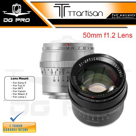 Jual Ttartisan Mm F Lensa Sony Canon Nikon Fuji Tt Artisan