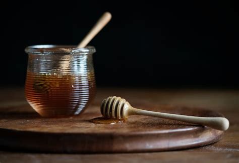 Premium Photo Organic Honey Food Photography Recipe Idea