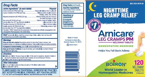 Arnicare Leg Cramps PM