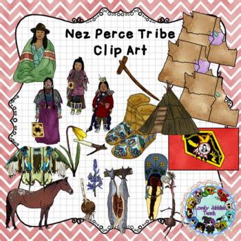 Nez Perce Tribe Clip Art by Lovely Jubblies Teach | TPT