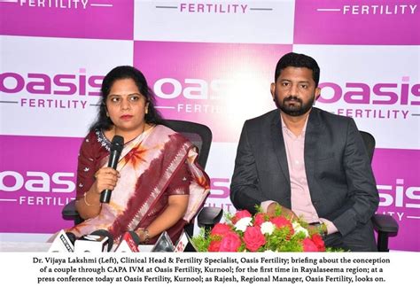 Oasis Fertility Kurnool Creates History With The Conception Of A