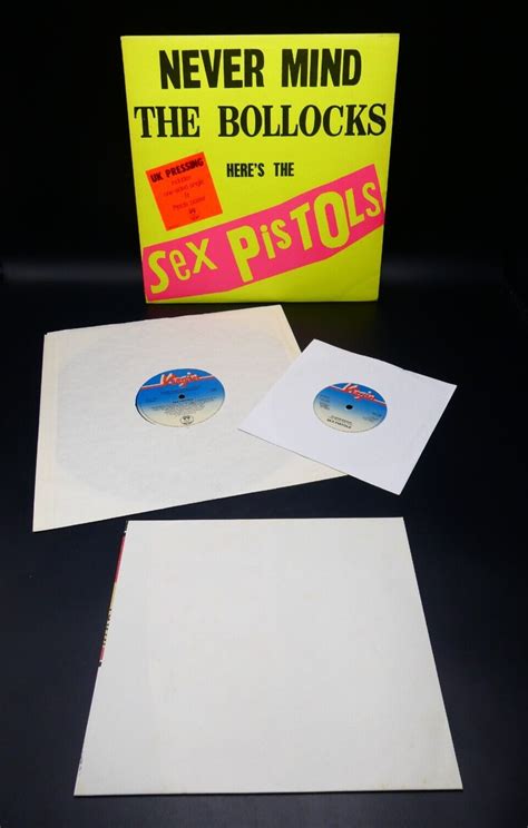 Sex Pistols Never Mind Bollocks 12 Album A3 B1 Spots001 Submission 7 Poster