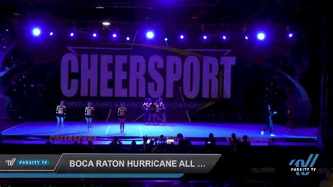 Boca Raton Hurricane All Stars Cat 5 2022 L5 Senior Open Coed D2