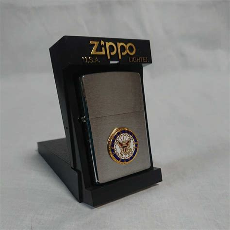 Yahoo オークション 未使用 Zippo ジッポライター アメリカ海軍 Uni