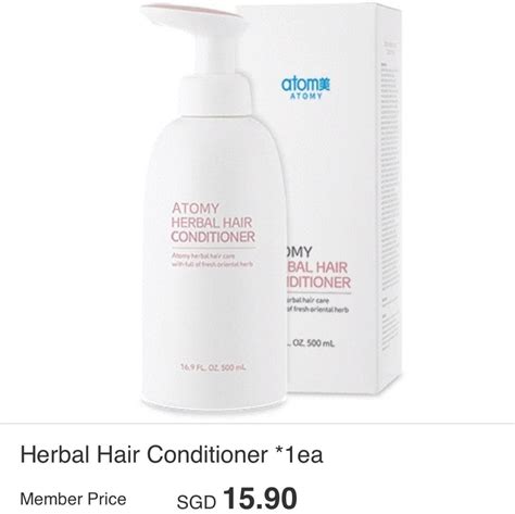 Atomy Herbal Hair Shampoo And Conditioner Beauty And Personal Care Hair